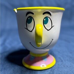 Disney's Beauty and The Beast Chip Tea Cup 3D Sculpted Ceramic Coffee Mug